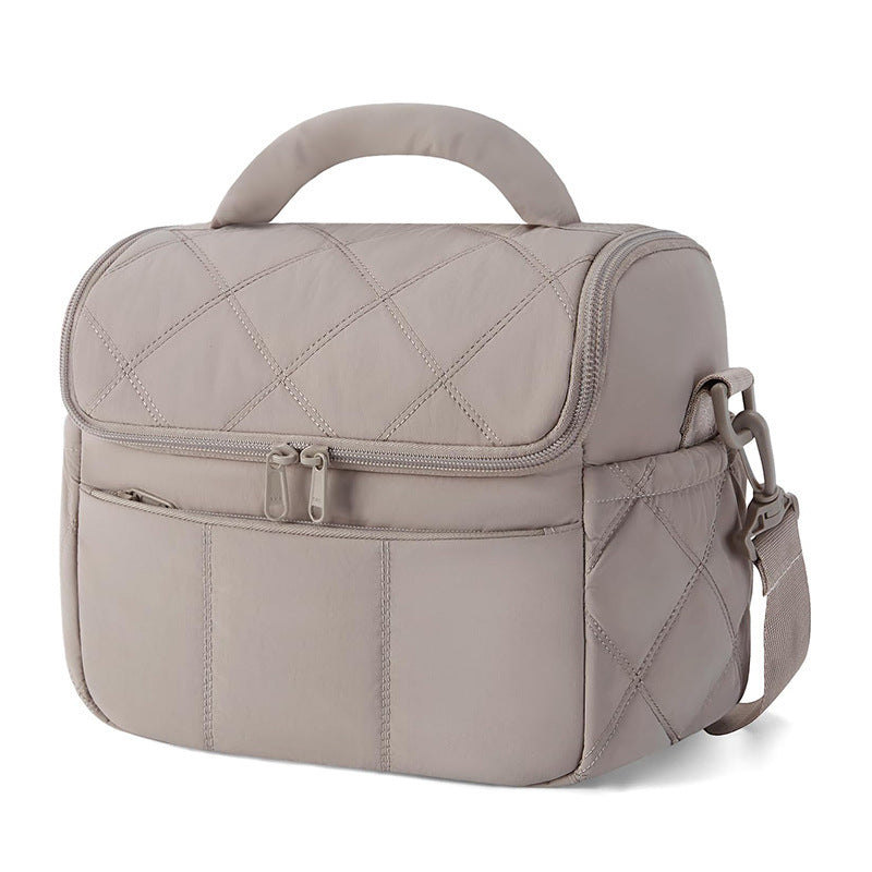 Quilted Insulated Lunch Bag Acalora