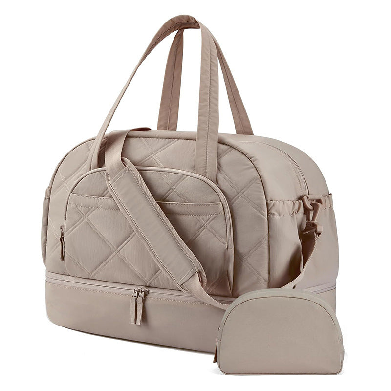 Quilted Multi-Functional Travel Duffle Bag Acalora