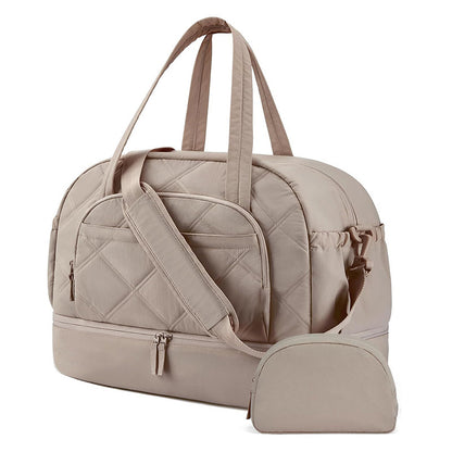 Quilted Multi-Functional Travel Duffle Bag Acalora