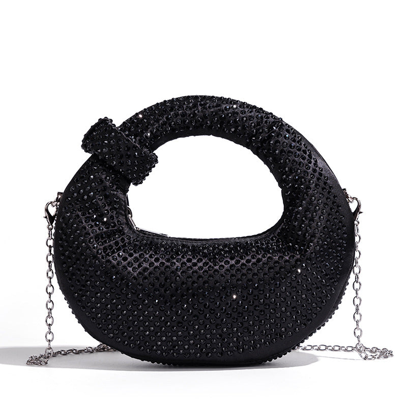 Chic Rhinestone-Embellished Handbag Acalora