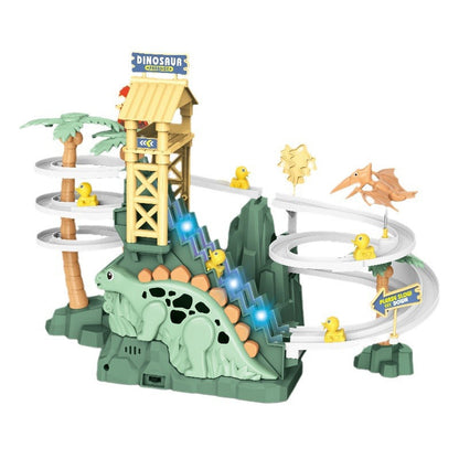 BowLift | Children's trampoline with dinosaur motif and shock-absorbing construction