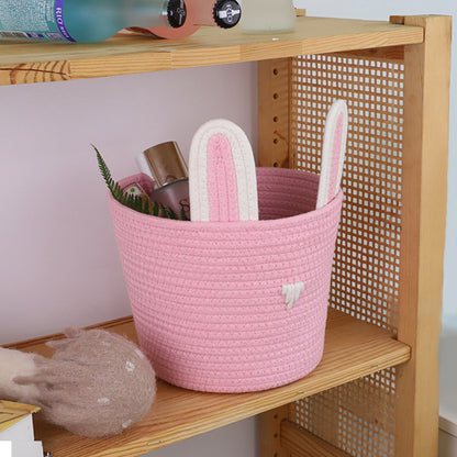 Playful Storage Basket in Rabbit Design Acalora
