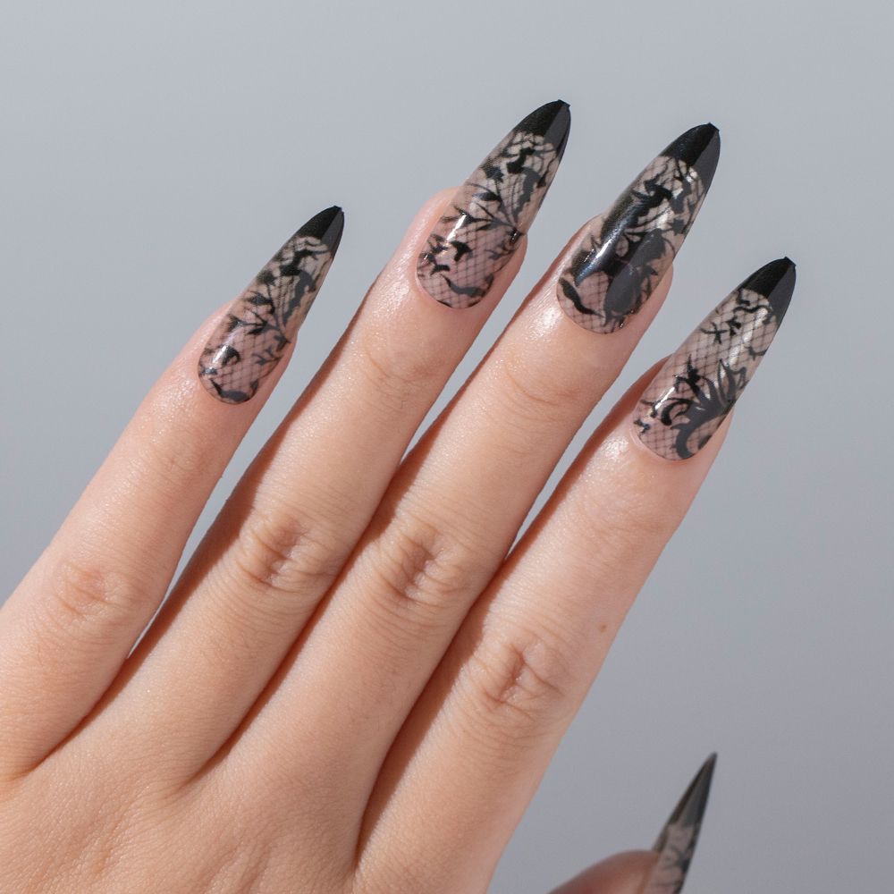Decorative Press-On Nail Tips Acalora