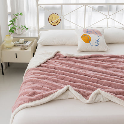 Unisex Plush Throw Blanket