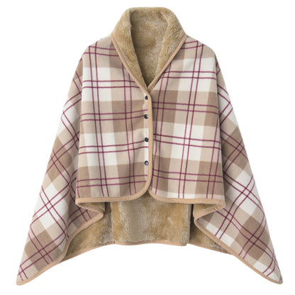 Ladies elegant warmkeeping poncho blanket Bowlift