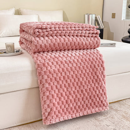 Luxurious Textured Throw Blanket