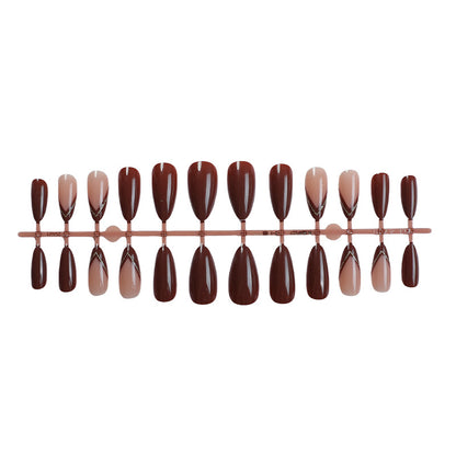 Elegant Press-On Nail Kit with Premium Glossy Finish Acalora