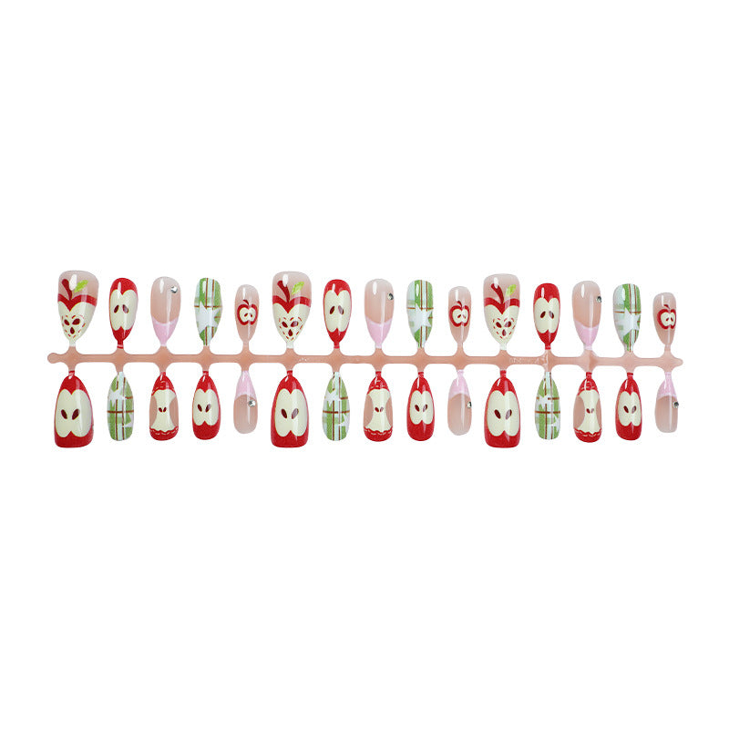 Whimsical Themed Press-On Nail Art Set Acalora