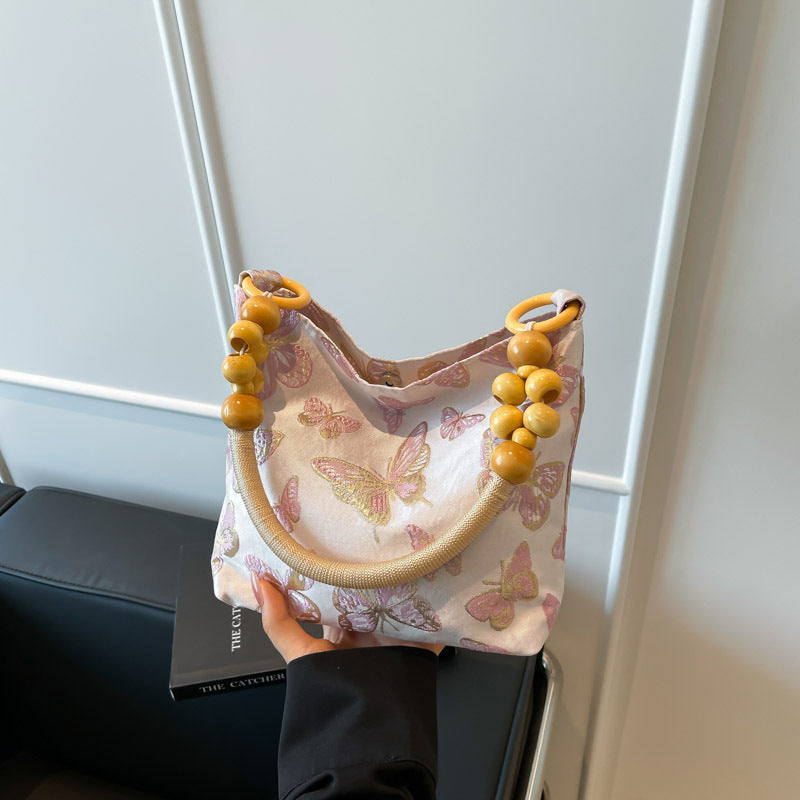 Modern Artisan-Inspired Handcrafted Tote Bag Acalora