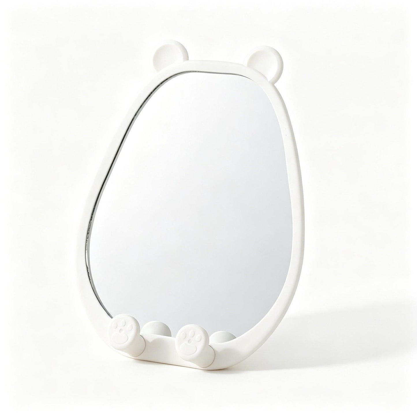 Cute Bear-Shaped Handheld Mirror