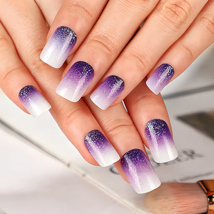 Ombre Glitter Nail Tips Acalora