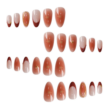 Artistic Gradient Press-On Nails Acalora