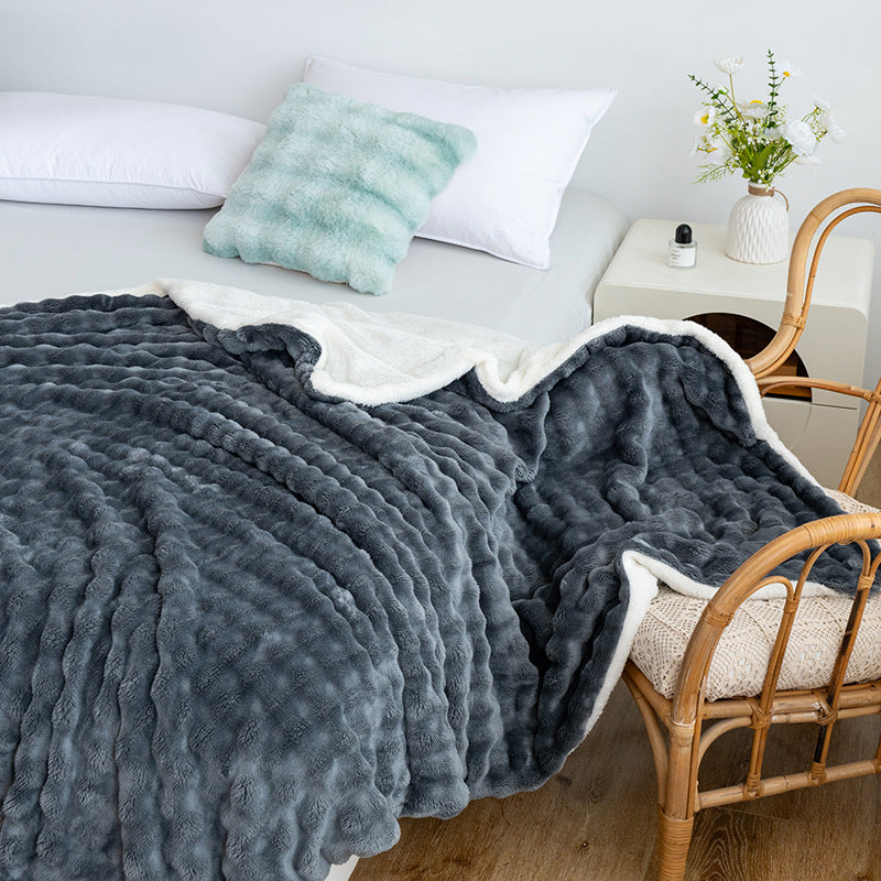 Unisex Cozy Fleece Blanket