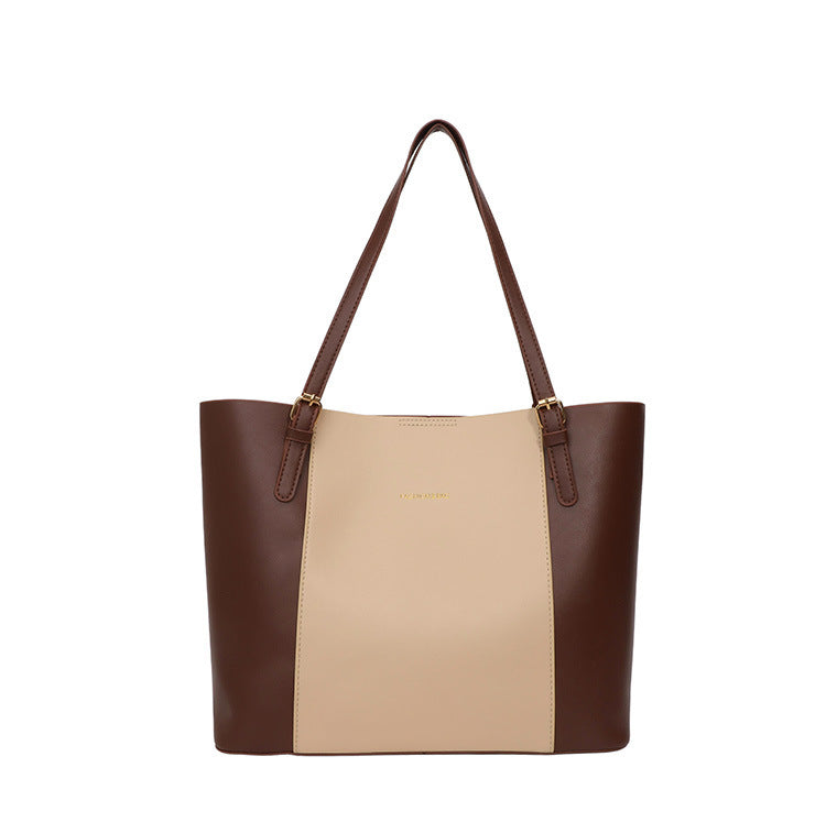 Sleek Minimalist Leather Tote Bag Acalora