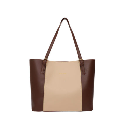 Sleek Minimalist Leather Tote Bag Acalora
