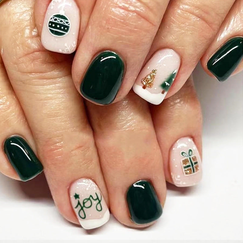 Festive Holiday Press-On Nail Art Collection Acalora