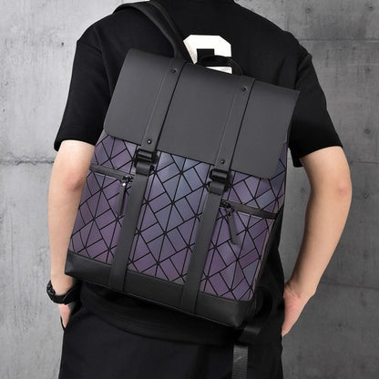 Stylish Geometric Design Acalora Backpack