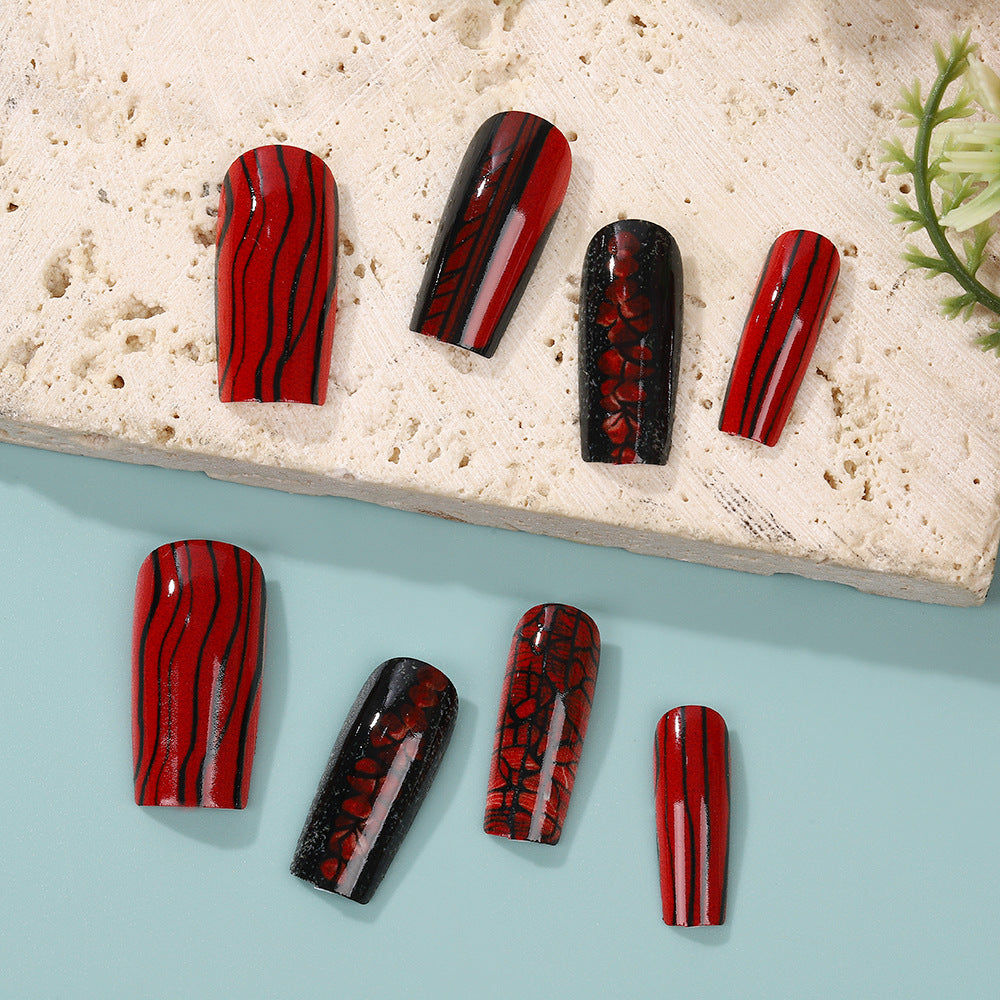 Artificial nails in modern Gothic design Acalora