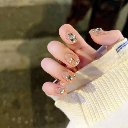 Glamorous Rhinestone Nail Art Tips Acalora