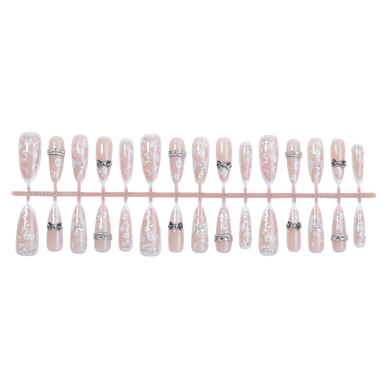 Decorative Press-On Nail Set Acalora