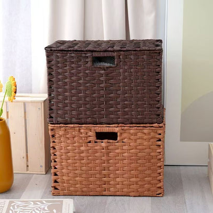 Storage box with braided design Acalora