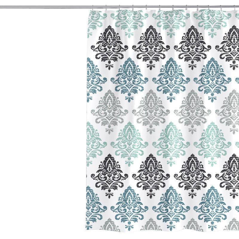 Elegant Damask Shower Curtain