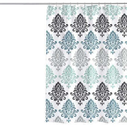 Elegant Damask Shower Curtain