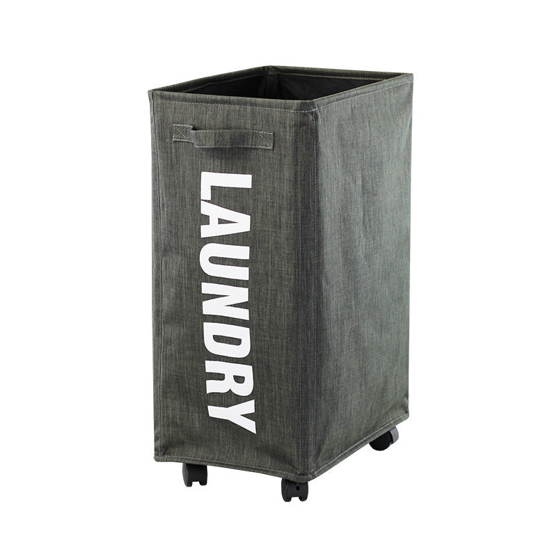 Practical laundry container with wheels Acalora