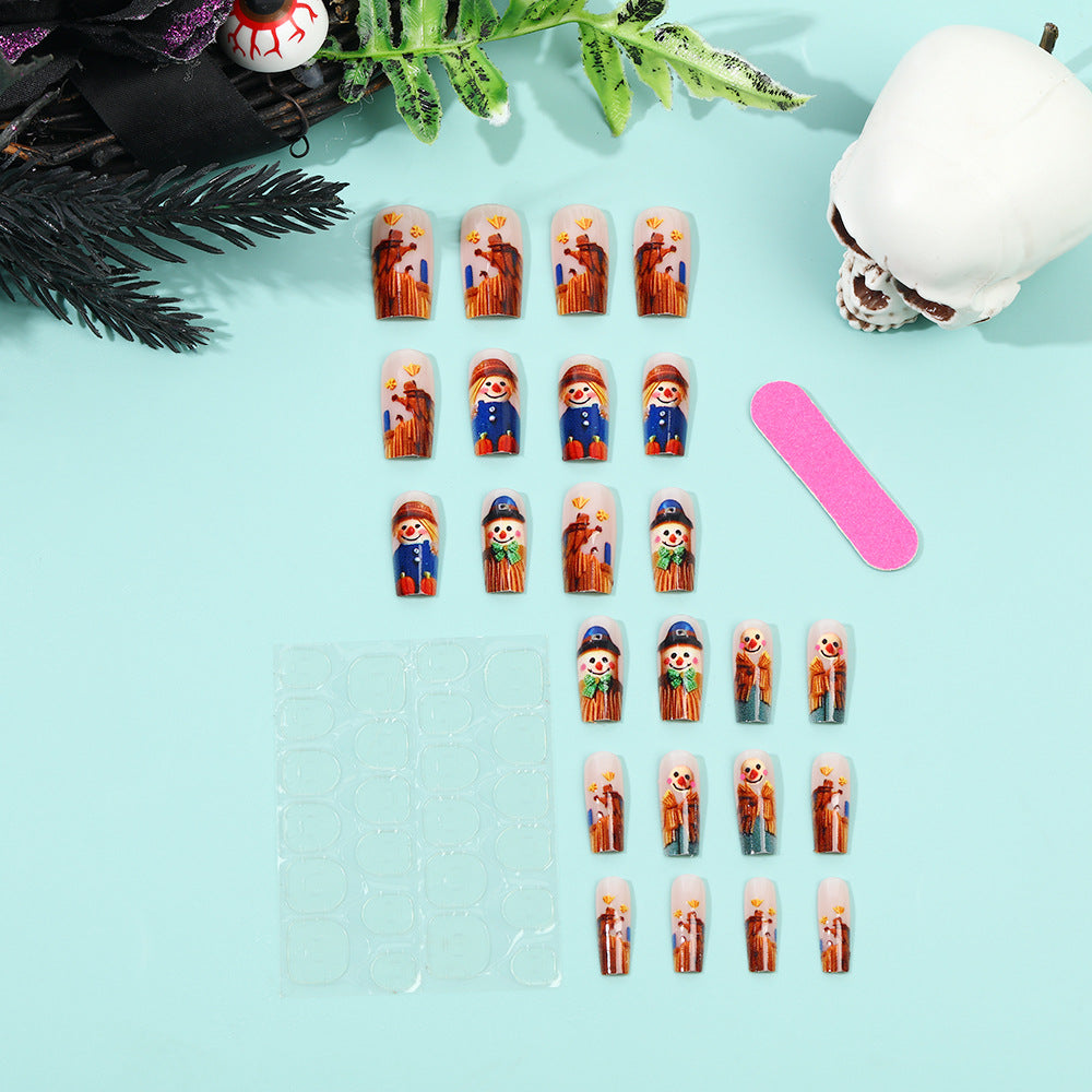 Creative Art Nails in Festive Autumn Design Acalora