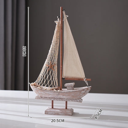 Decorative Sailboat Home Accent