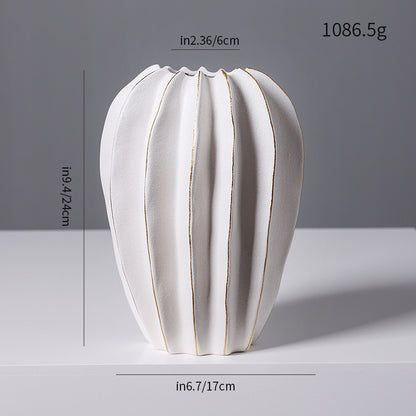 Modern Textured Ceramic Vase