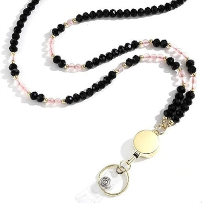 Beaded Eyewear Retractable Lanyard Acalora