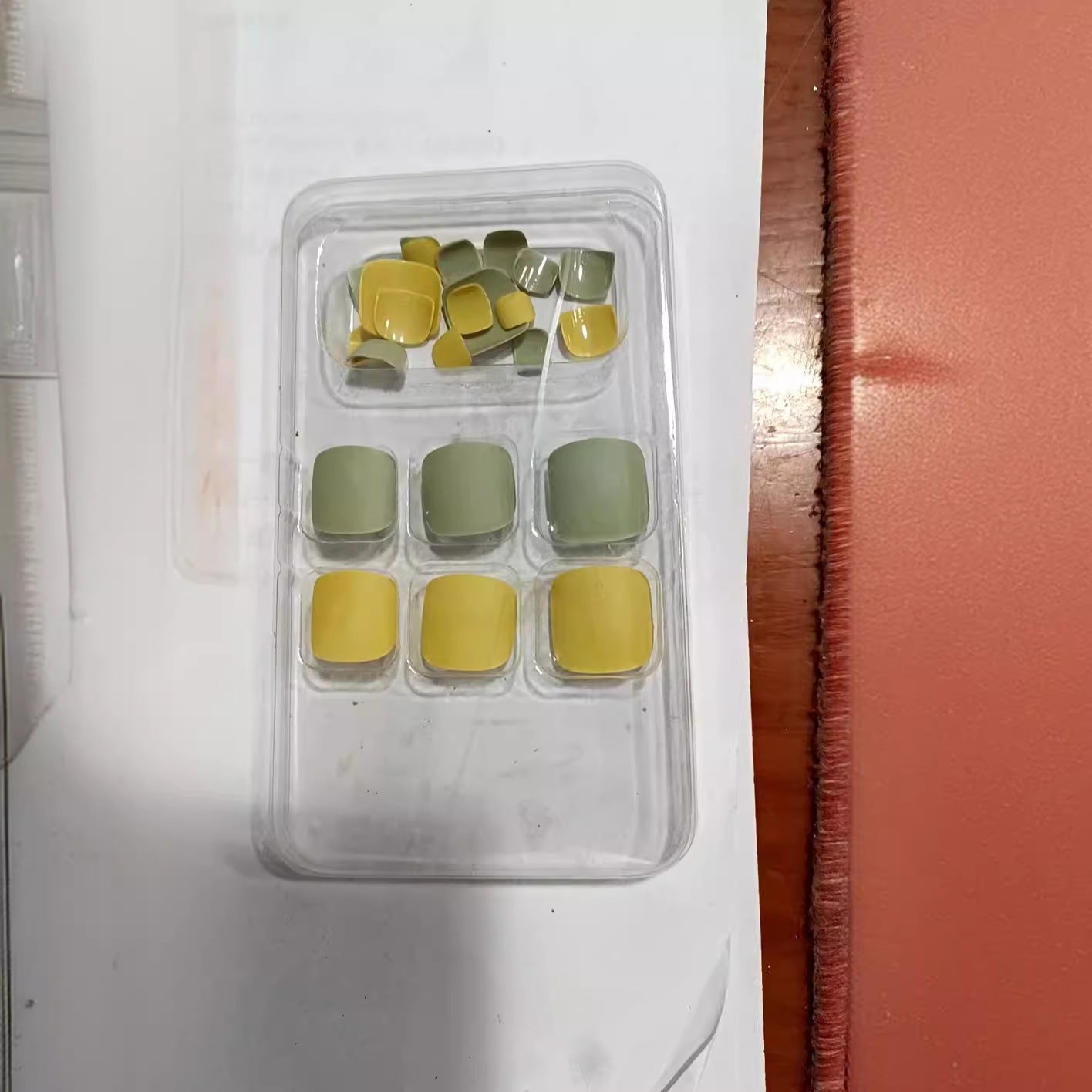Matte Finish Press-On Nail Tips Set Acalora