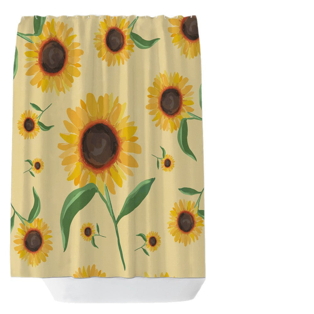 Floral Theme Bathroom Décor Set