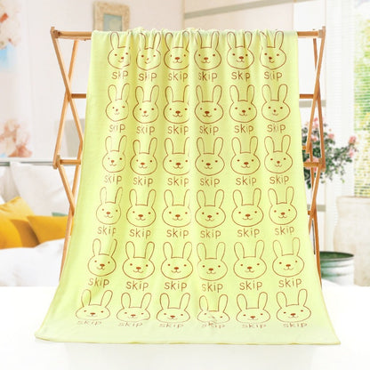 Cartoon-Themed Plush Fleece Blanket