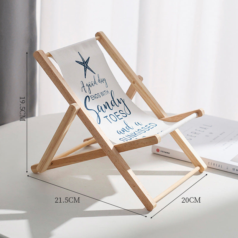 Decorative Beach Chair Accent