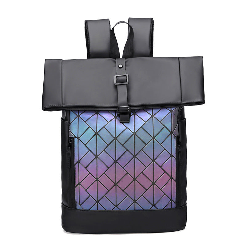 Modern Geometric Pattern Backpack Acalora