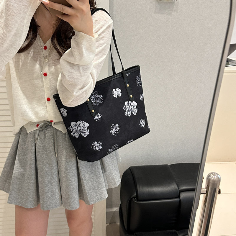 Floral Patterned Tote Bag Acalora