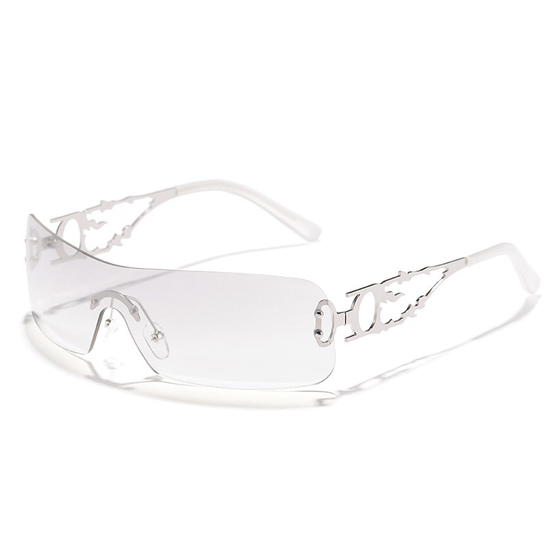 Women's fashionable sports sunglasses with innovative design and UV protection Karnz