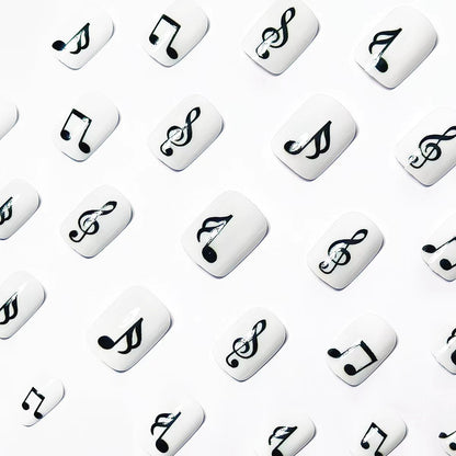 Musical Note Nail Art Acalora