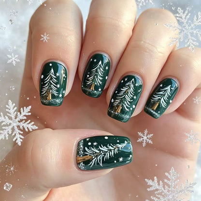 Festive Holiday Nail Art Acalora