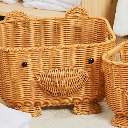 Decorative Animal-Themed Storage Basket Acalora