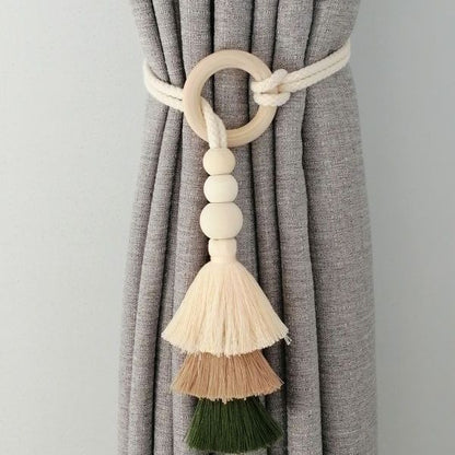 Decorative curtain holder with tassels Acalora