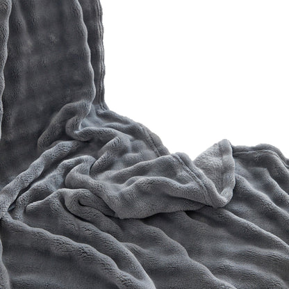 Plush Faux Fur Throw Blanket