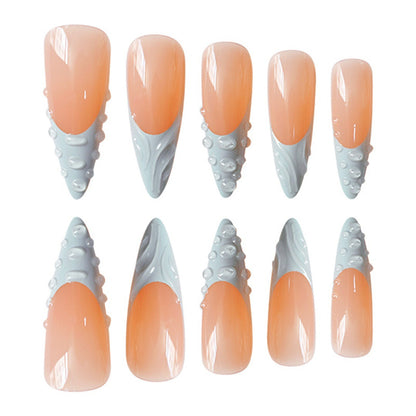 Artistic 3D Press-On Nail Extensions Acalora