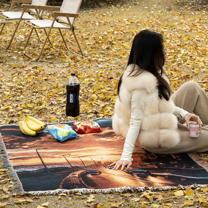 Scenic Landscape Tapestry Blanket