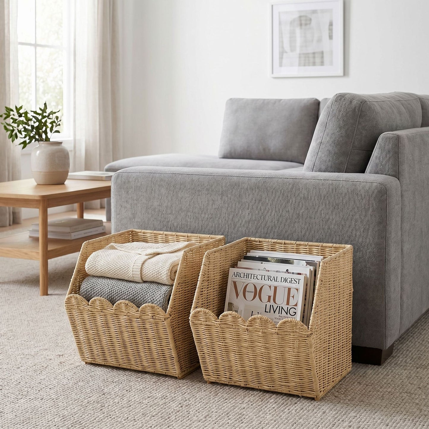 Multi-Storage Woven Organizer Acalora