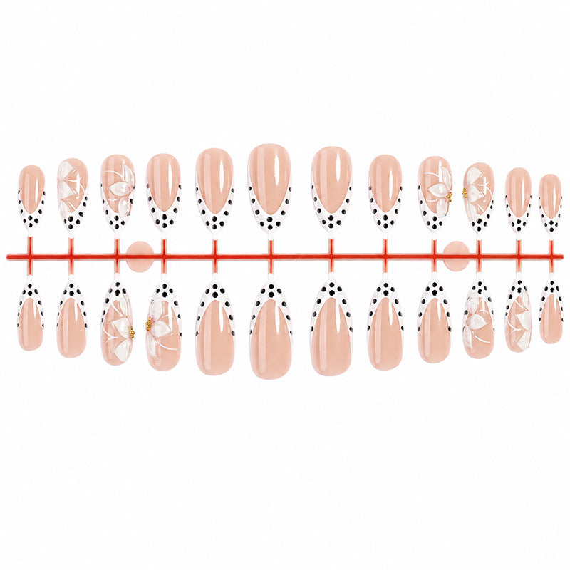 Elegant Articulated Press-On Nail Set Acalora