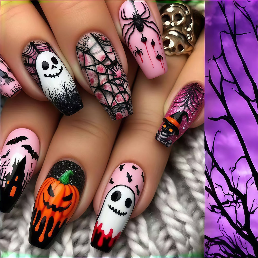 Creative Halloween Nail Art Set Acalora