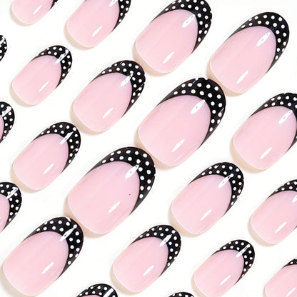 Designer French Tip Nail Art Acalora